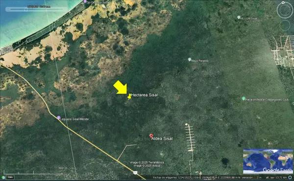 Terreno en venta en Sisal, Hunucmá, Yucatán