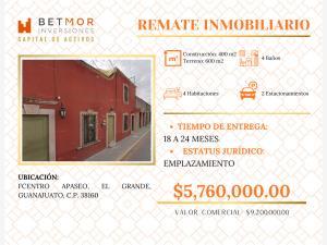 Casa en remate en Apaseo El Grande Centro, Apaseo El Grande, Guanajuato Casa en remate en Apaseo El Grande Centro, Apaseo El Grande, Guanajuato