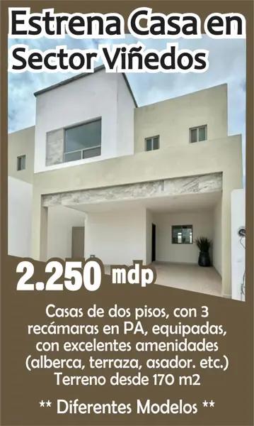 Casa en venta en Los Viñedos, Torreón, Coahuila de Zaragoza Casa en venta en Los Viñedos, Torreón, Coahuila de Zaragoza