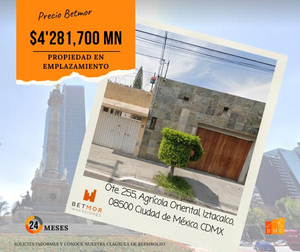 Casa en remate en Agricola Oriental, Iztacalco, Ciudad de México Casa en remate en Agricola Oriental, Iztacalco, Ciudad de México