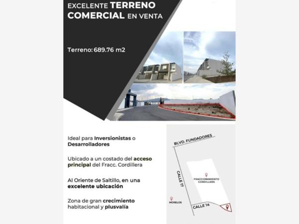 Terreno en venta en Cordillera, Saltillo, Coahuila de Zaragoza Terreno en venta en Cordillera, Saltillo, Coahuila de Zaragoza