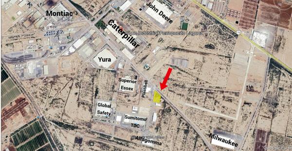 Terreno en venta en Parque Industrial Ferropuerto, Torreón, Coahuila de Zaragoza Terreno en venta en Parque Industrial Ferropuerto, Torreón, Coahuila de Zaragoza