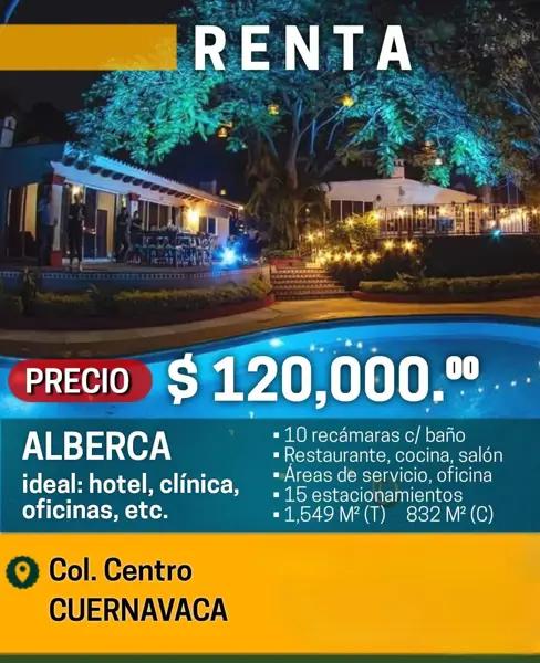 Casa en renta en Cuernavaca Centro, Cuernavaca, Morelos Casa en renta en Cuernavaca Centro, Cuernavaca, Morelos
