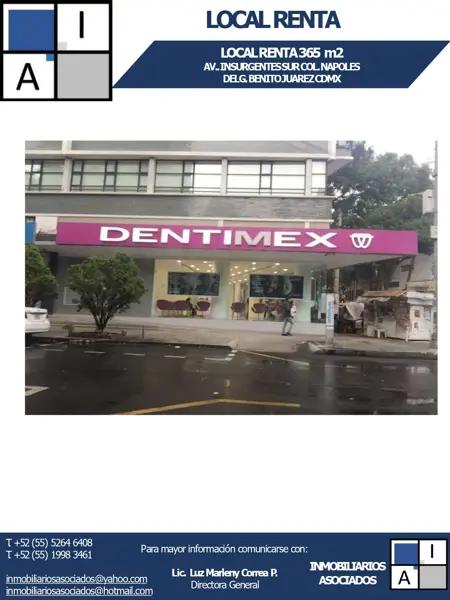 Local en renta en Napoles, Benito Juárez, Ciudad de México Local en renta en Napoles, Benito Juárez, Ciudad de México