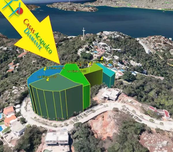 Terreno en venta en La Cima, Acapulco de Juárez, Guerrero Terreno en venta en La Cima, Acapulco de Juárez, Guerrero