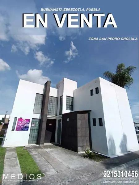 Casa en venta en Bosques de Zerezotla, San Pedro Cholula, Puebla Casa en venta en Bosques de Zerezotla, San Pedro Cholula, Puebla