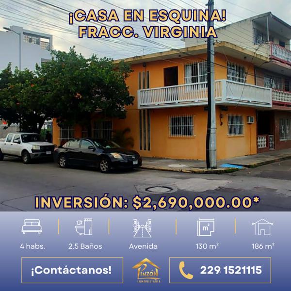 Casa en venta en Virginia, Boca del Río, Veracruz de Ignacio de la Llave Casa en venta en Virginia, Boca del Río, Veracruz de Ignacio de la Llave