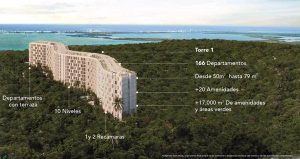 Departamento en venta en Ya Ax Tulum, Tulum, Quintana Roo Departamento en venta en Ya Ax Tulum, Tulum, Quintana Roo