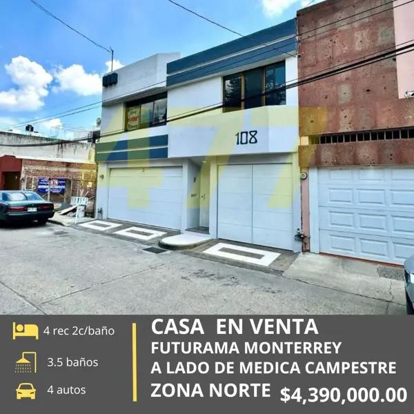 Casa en venta en Futurama Monterrey, León, Guanajuato Casa en venta en Futurama Monterrey, León, Guanajuato