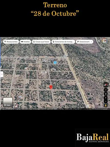 Terreno en venta en 28 de Octubre (Kilómetro 6), La Paz, Baja California Sur Terreno en venta en 28 de Octubre (Kilómetro 6), La Paz, Baja California Sur