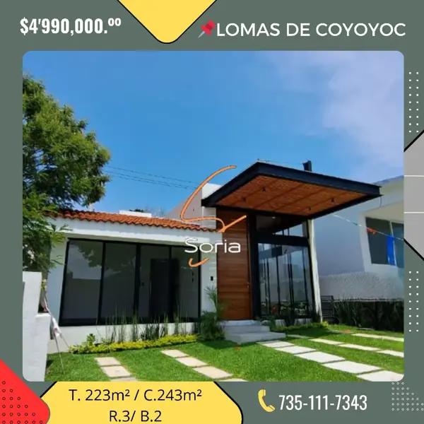 Casa en venta en Lomas de Cocoyoc, Atlatlahucan, Morelos Casa en venta en Lomas de Cocoyoc, Atlatlahucan, Morelos