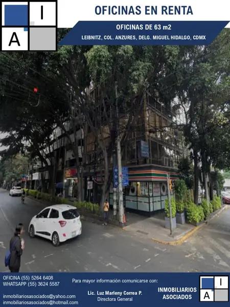 Oficina en renta en Anzures, Miguel Hidalgo, Ciudad de México Oficina en renta en Anzures, Miguel Hidalgo, Ciudad de México