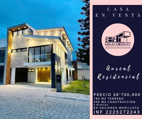 Casa en venta en Morillotla, San Andrés Cholula, Puebla Casa en venta en Morillotla, San Andrés Cholula, Puebla