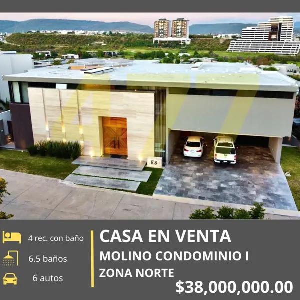 Casa en venta en El Molino Residencial y Golf, León, Guanajuato Casa en venta en El Molino Residencial y Golf, León, Guanajuato