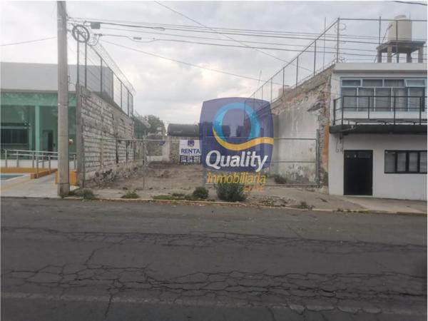 Terreno en renta en Ferrocarrilera, Apizaco, Tlaxcala Terreno en renta en Ferrocarrilera, Apizaco, Tlaxcala