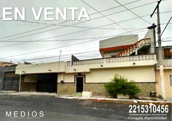 Casa en venta en Croc, Monterrey, Nuevo León Casa en venta en Croc, Monterrey, Nuevo León