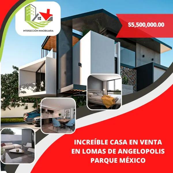 Casa en venta en Lomas de Angelópolis II, San Andrés Cholula, Puebla Casa en venta en Lomas de Angelópolis II, San Andrés Cholula, Puebla