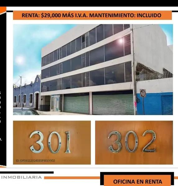 Oficina en renta en San Sebastián, Puebla, Puebla Oficina en renta en San Sebastián, Puebla, Puebla