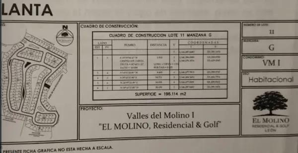 Terreno en venta en El Molino Residencial y Golf, León, Guanajuato Terreno en venta en El Molino Residencial y Golf, León, Guanajuato