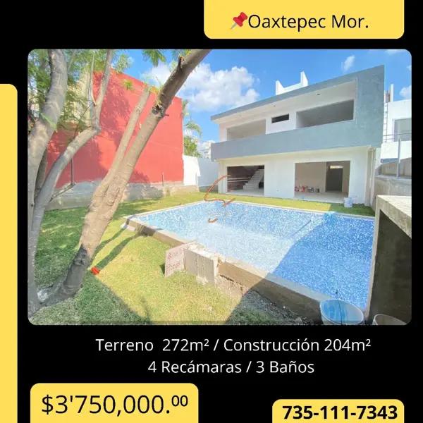 Casa en venta en Oaxtepec Centro, Yautepec, Morelos Casa en venta en Oaxtepec Centro, Yautepec, Morelos