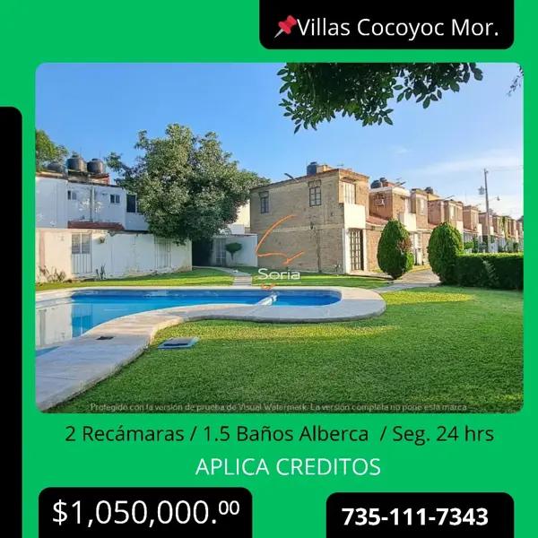 Casa en venta en Villas de Cocoyoc, Yautepec, Morelos Casa en venta en Villas de Cocoyoc, Yautepec, Morelos