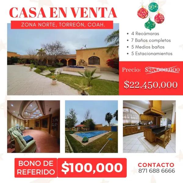 Casa en venta en La Concha, Torreón, Coahuila de Zaragoza Casa en venta en La Concha, Torreón, Coahuila de Zaragoza