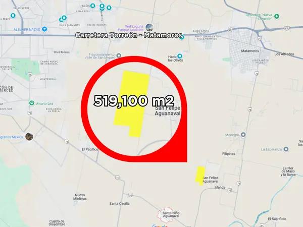 Terreno en venta en Santo Niño Aguanaval, Matamoros, Coahuila de Zaragoza Terreno en venta en Santo Niño Aguanaval, Matamoros, Coahuila de Zaragoza