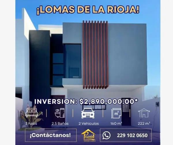 Casa en venta en Lomas de la Rioja, Alvarado, Veracruz de Ignacio de la Llave Casa en venta en Lomas de la Rioja, Alvarado, Veracruz de Ignacio de la Llave