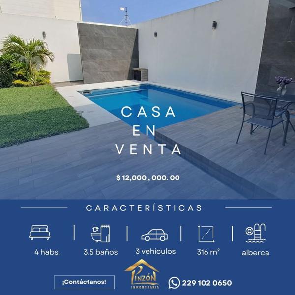 Casa en venta en Costa de Oro, Boca del Río, Veracruz de Ignacio de la Llave Casa en venta en Costa de Oro, Boca del Río, Veracruz de Ignacio de la Llave