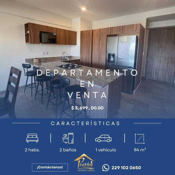 Departamento en venta en Dos Riberas Residencial y Club de Golf, Alvarado, Veracruz de Ignacio de la Llave Departamento en venta en Dos Riberas Residencial y Club de Golf, Alvarado, Veracruz de Ignacio de la Llave