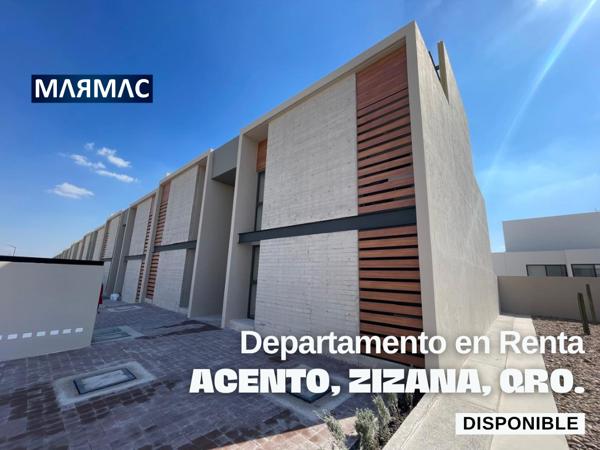 Departamento en renta en Zizana, El Marqués, Querétaro Departamento en renta en Zizana, El Marqués, Querétaro