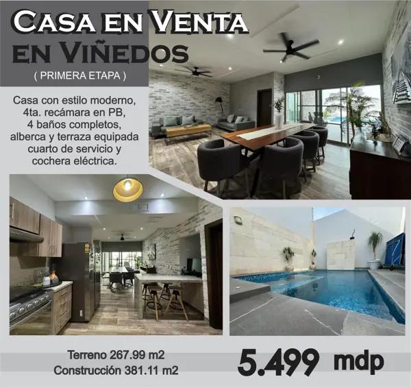 Casa en venta en Los Viñedos, Torreón, Coahuila de Zaragoza Casa en venta en Los Viñedos, Torreón, Coahuila de Zaragoza