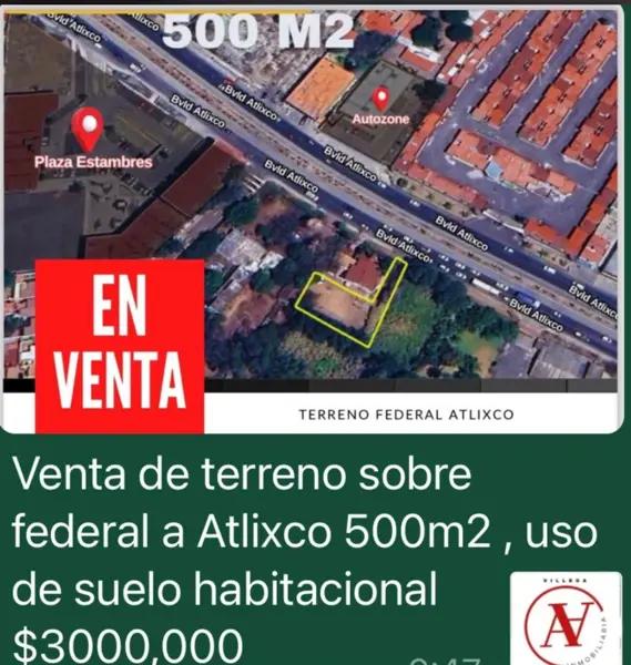 Terreno en venta en Emiliano Zapata, San Andrés Cholula, Puebla Terreno en venta en Emiliano Zapata, San Andrés Cholula, Puebla