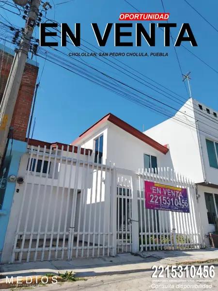Casa en Venta en Cholollan, San Pedro Cholula, Puebla Casa en Venta en Cholollan, San Pedro Cholula, Puebla