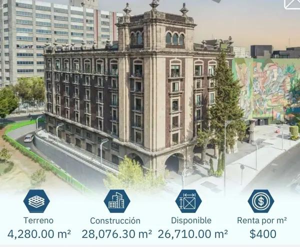 Edificio en renta en Zona Centro de Ciudad de México Edificio en renta en Zona Centro de Ciudad de México