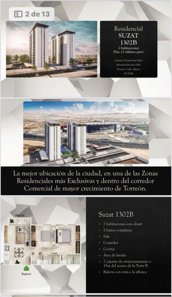 Departamento en renta en Hacienda San José, Torreón, Coahuila de Zaragoza Departamento en renta en Hacienda San José, Torreón, Coahuila de Zaragoza
