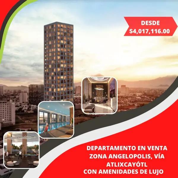 Departamento en venta en San Martinito, San Andrés Cholula, Puebla Departamento en venta en San Martinito, San Andrés Cholula, Puebla