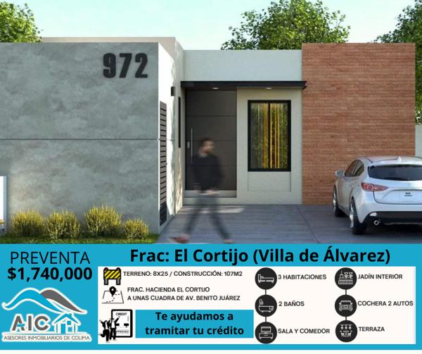 Casa en venta en Hacienda del Cortijo, Villa de Álvarez, Colima Casa en venta en Hacienda del Cortijo, Villa de Álvarez, Colima